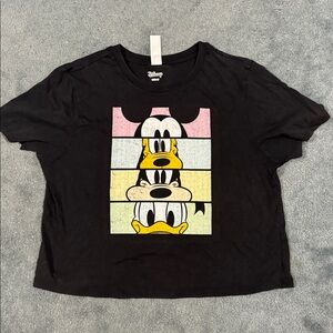Target Black T-Shirt with Disney Character Graphic